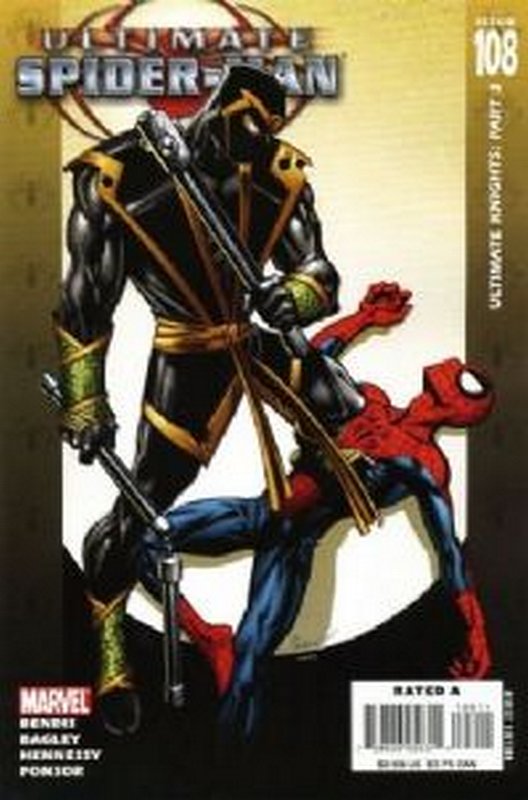 Cover of Ultimate Spider-Man (Vol 1) #108. One of 250,000 Vintage American Comics on sale from Krypton!