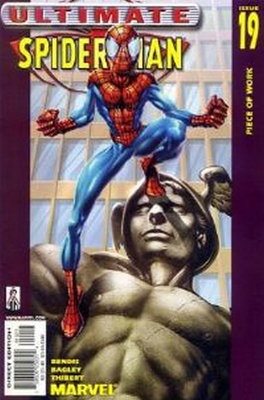Cover of Ultimate Spider-Man (Vol 1) #19. One of 250,000 Vintage American Comics on sale from Krypton!