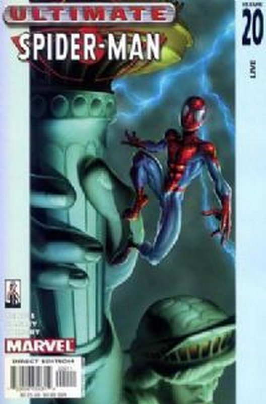 Cover of Ultimate Spider-Man (Vol 1) #20. One of 250,000 Vintage American Comics on sale from Krypton!