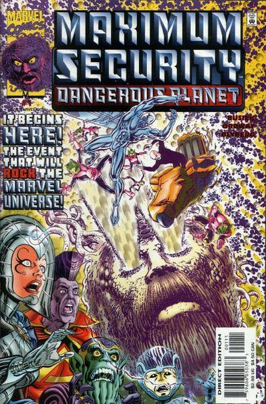 Cover of Maximum Security: Dangerous Planet #1. One of 250,000 Vintage American Comics on sale from Krypton!