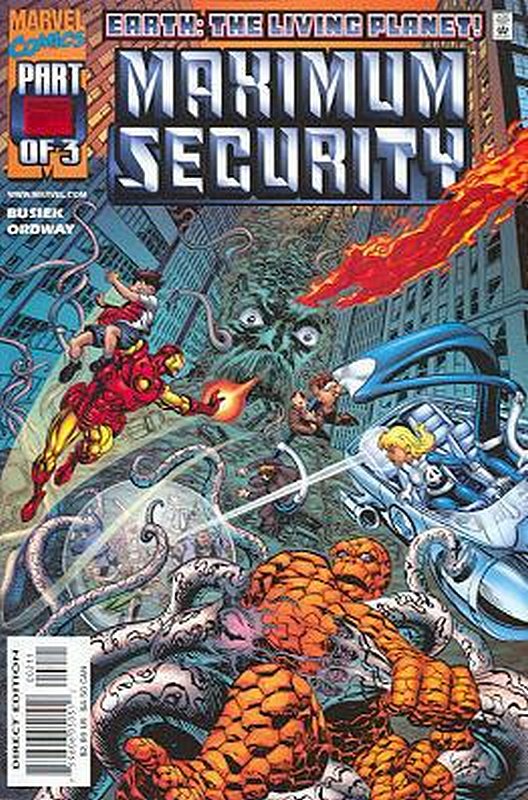 Cover of Maximum Security (2000 Ltd) #2. One of 250,000 Vintage American Comics on sale from Krypton!