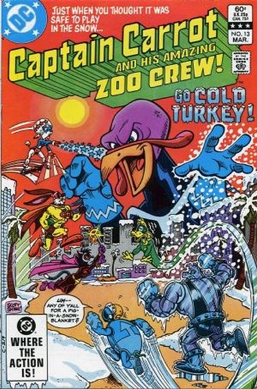 Cover of Captain Carrot & The Zoo Crew! (Vol 1) #13. One of 250,000 Vintage American Comics on sale from Krypton!