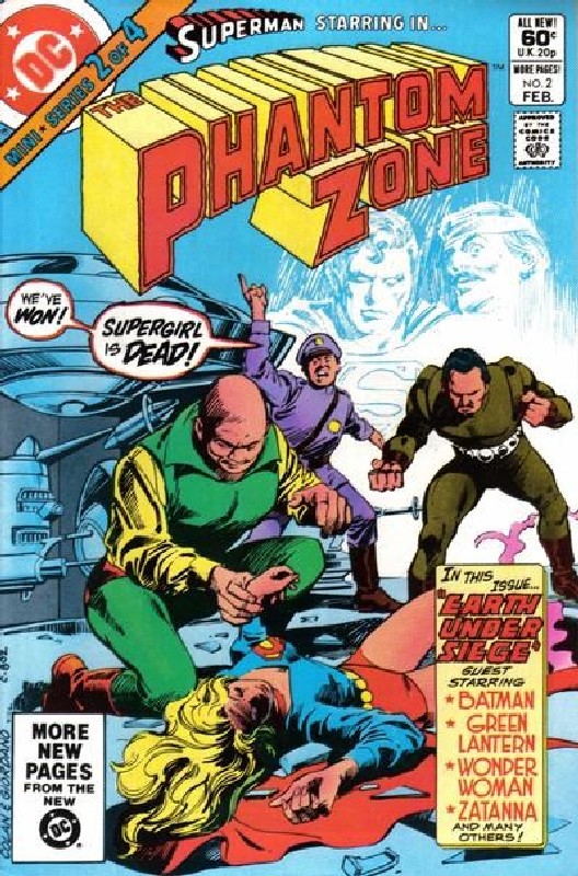 Cover of Phantom Zone (1982 Ltd) #2. One of 250,000 Vintage American Comics on sale from Krypton!