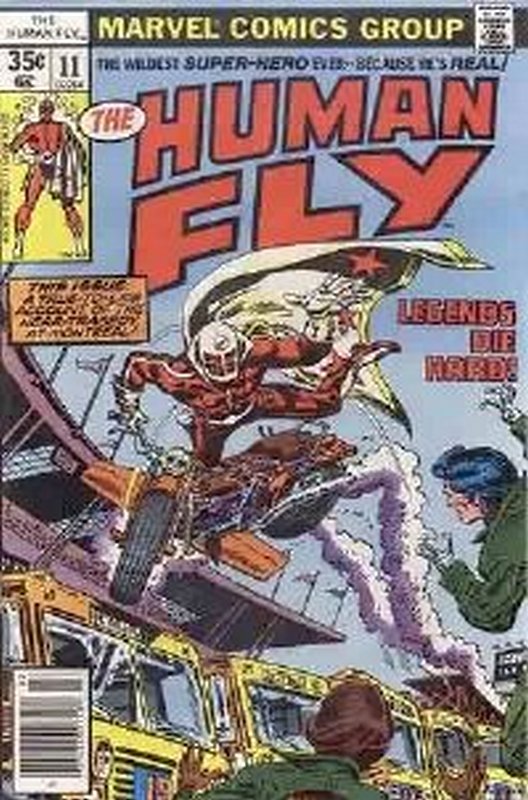 Cover of Human Fly (Vol 1) #11. One of 250,000 Vintage American Comics on sale from Krypton!