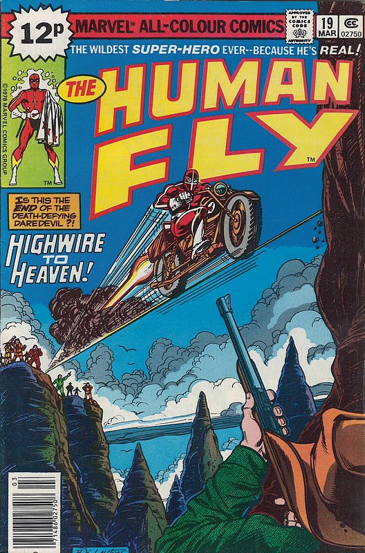 Cover of Human Fly (Vol 1) #19. One of 250,000 Vintage American Comics on sale from Krypton!