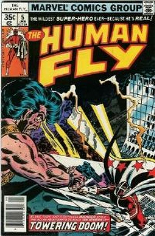 Cover of Human Fly (Vol 1) #5. One of 250,000 Vintage American Comics on sale from Krypton!