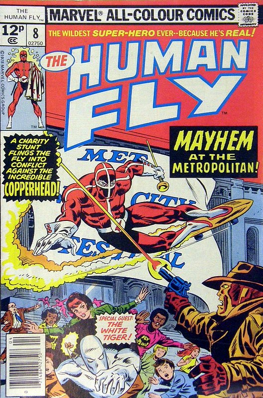 Cover of Human Fly (Vol 1) #8. One of 250,000 Vintage American Comics on sale from Krypton!