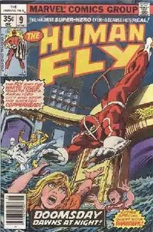 Cover of Human Fly (Vol 1) #9. One of 250,000 Vintage American Comics on sale from Krypton!