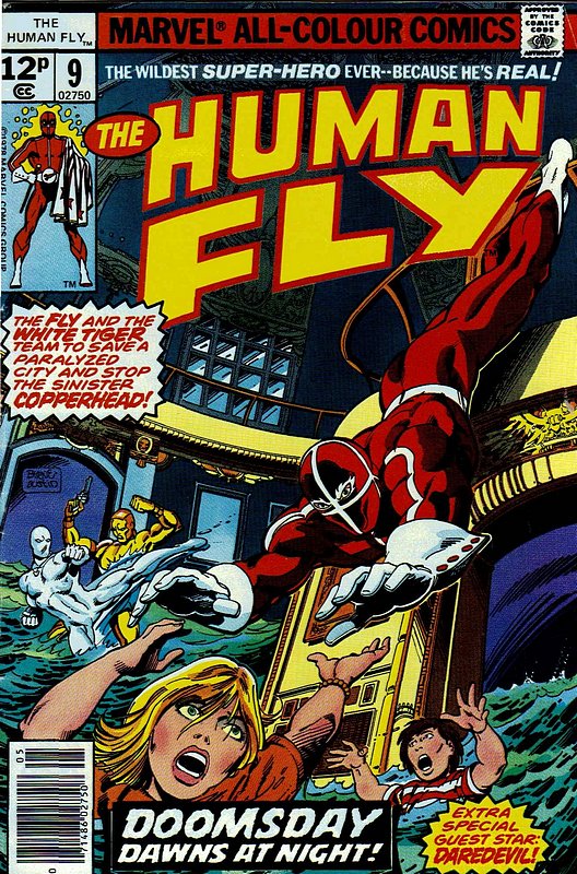 Cover of Human Fly (Vol 1) #9. One of 250,000 Vintage American Comics on sale from Krypton!