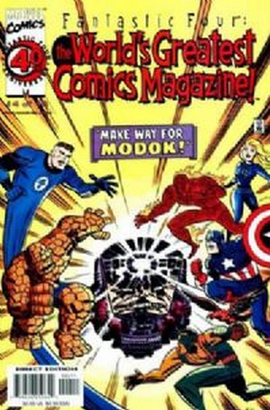 Cover of Fantastic Four: Worlds Greatest Comic Magazine #4. One of 250,000 Vintage American Comics on sale from Krypton!