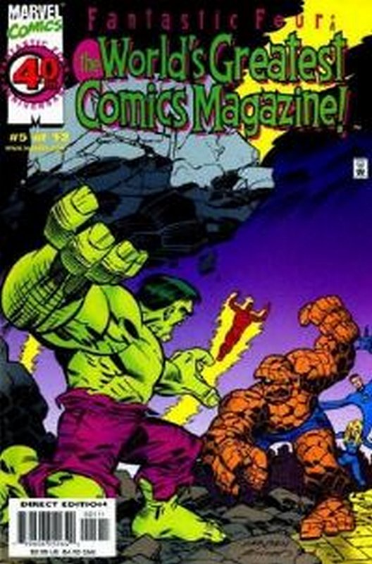 Cover of Fantastic Four: Worlds Greatest Comic Magazine #5. One of 250,000 Vintage American Comics on sale from Krypton!