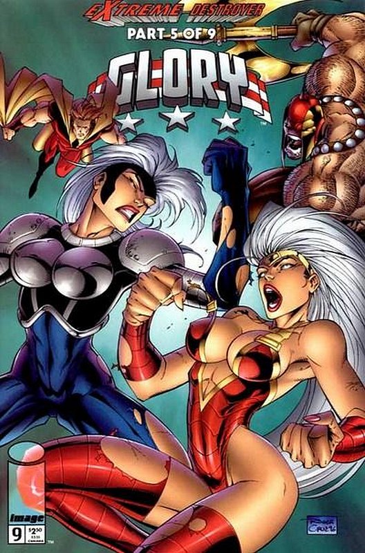 Cover of Glory (Vol 1) #9. One of 250,000 Vintage American Comics on sale from Krypton!