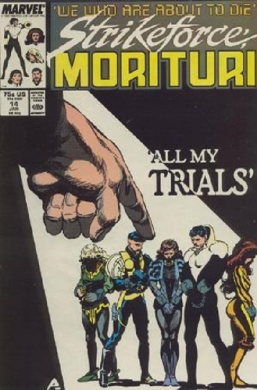 Cover of Strikeforce: Morituri (Vol 1) #14. One of 250,000 Vintage American Comics on sale from Krypton!