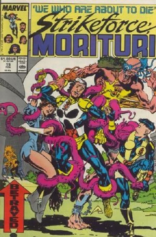 Cover of Strikeforce: Morituri (Vol 1) #15. One of 250,000 Vintage American Comics on sale from Krypton!