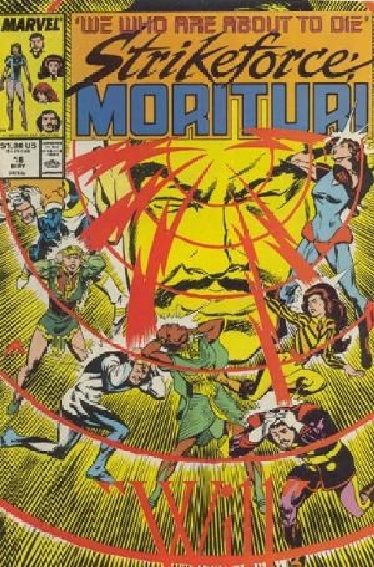 Cover of Strikeforce: Morituri (Vol 1) #18. One of 250,000 Vintage American Comics on sale from Krypton!