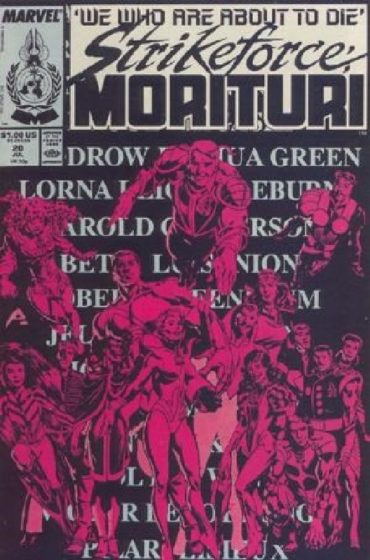 Cover of Strikeforce: Morituri (Vol 1) #20. One of 250,000 Vintage American Comics on sale from Krypton!