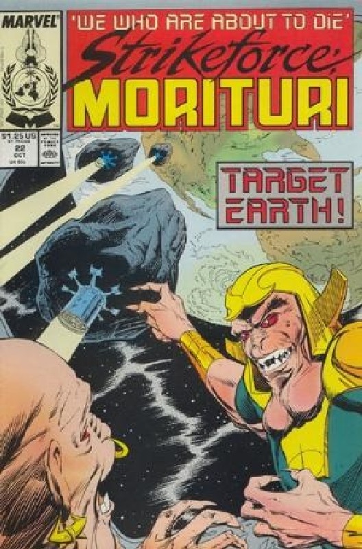 Cover of Strikeforce: Morituri (Vol 1) #22. One of 250,000 Vintage American Comics on sale from Krypton!