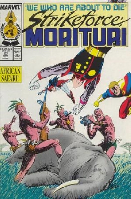 Cover of Strikeforce: Morituri (Vol 1) #23. One of 250,000 Vintage American Comics on sale from Krypton!