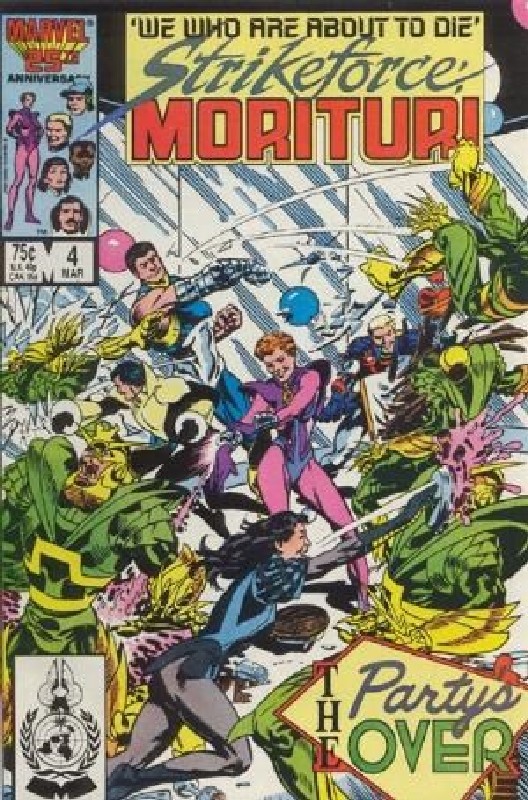 Cover of Strikeforce: Morituri (Vol 1) #4. One of 250,000 Vintage American Comics on sale from Krypton!