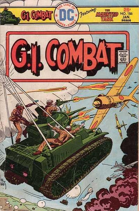 Cover of G. I. Combat (Vol 1) #186. One of 250,000 Vintage American Comics on sale from Krypton!