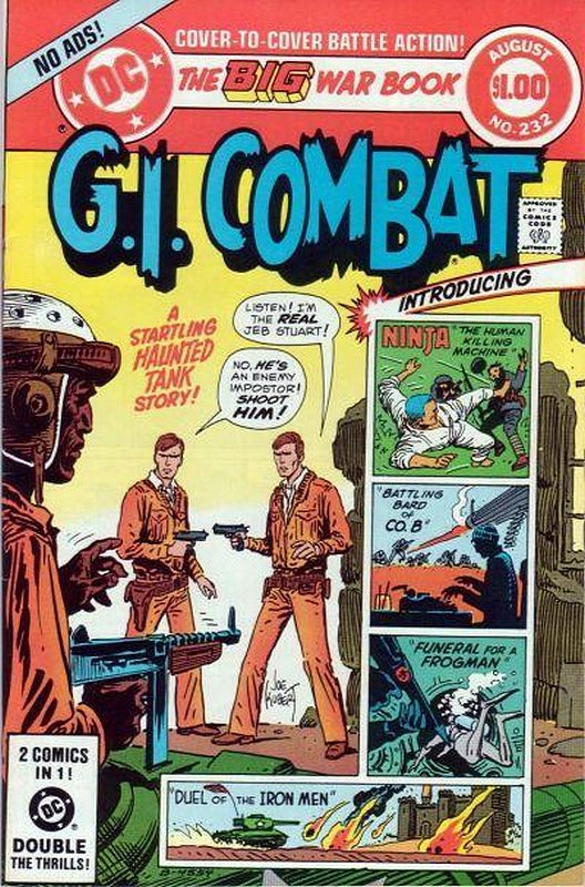 Cover of G. I. Combat (Vol 1) #232. One of 250,000 Vintage American Comics on sale from Krypton!