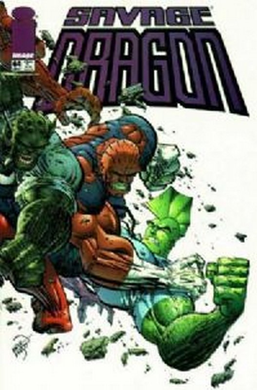 Cover of Savage Dragon #64. One of 250,000 Vintage American Comics on sale from Krypton!
