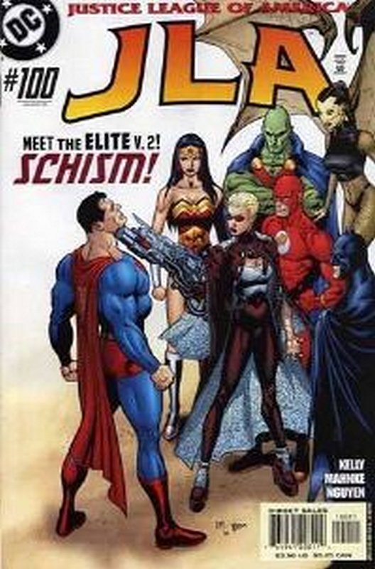 Cover of JLA (Vol 1) #100. One of 250,000 Vintage American Comics on sale from Krypton!