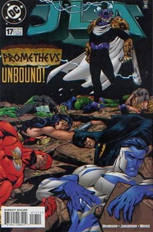 Cover of JLA (Vol 1) #17. One of 250,000 Vintage American Comics on sale from Krypton!