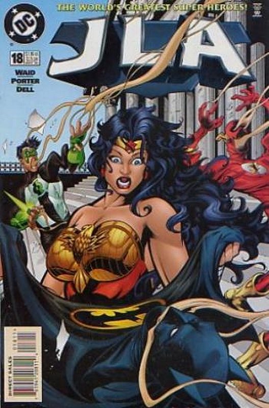 Cover of JLA (Vol 1) #18. One of 250,000 Vintage American Comics on sale from Krypton!