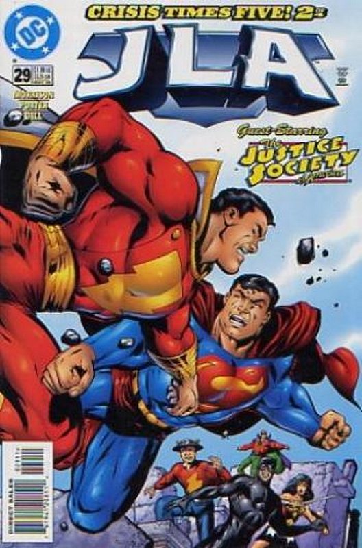 Cover of JLA (Vol 1) #29. One of 250,000 Vintage American Comics on sale from Krypton!