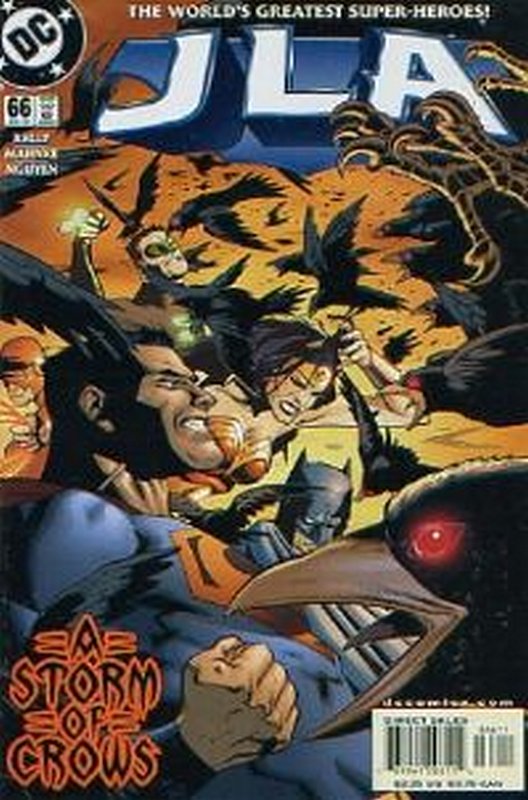Cover of JLA (Vol 1) #66. One of 250,000 Vintage American Comics on sale from Krypton!