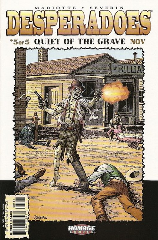 Cover of Desperadoes: Quiet of the Grave (2001 Ltd) #5. One of 250,000 Vintage American Comics on sale from Krypton!