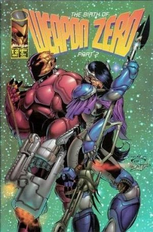 Cover of Weapon Zero (1995 Ltd) #3. One of 250,000 Vintage American Comics on sale from Krypton!