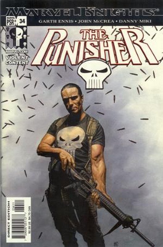 Cover of Punisher (Vol 3) #34. One of 250,000 Vintage American Comics on sale from Krypton!