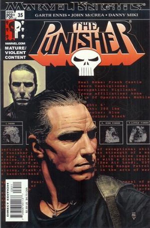 Cover of Punisher (Vol 3) #35. One of 250,000 Vintage American Comics on sale from Krypton!