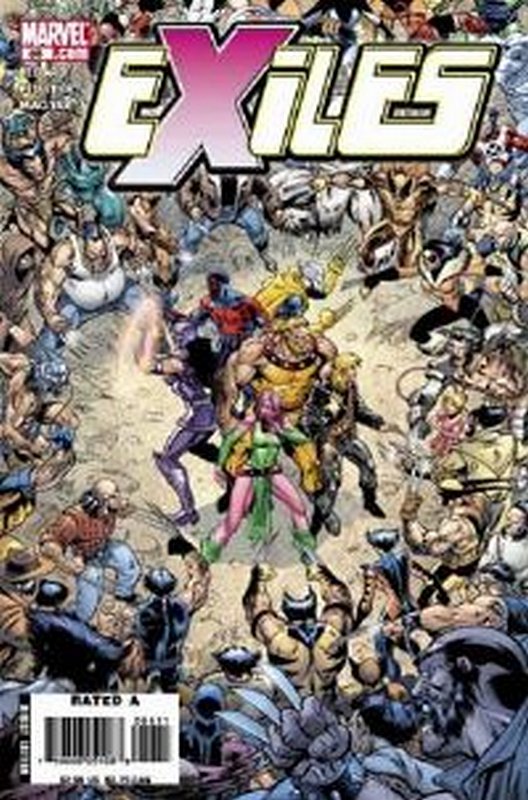 Cover of Exiles (Vol 1) #86. One of 250,000 Vintage American Comics on sale from Krypton!