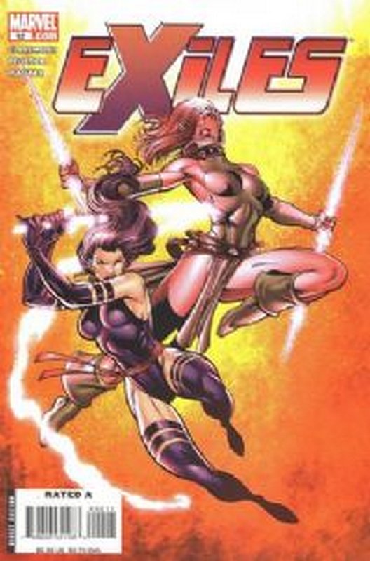 Cover of Exiles (Vol 1) #92. One of 250,000 Vintage American Comics on sale from Krypton!