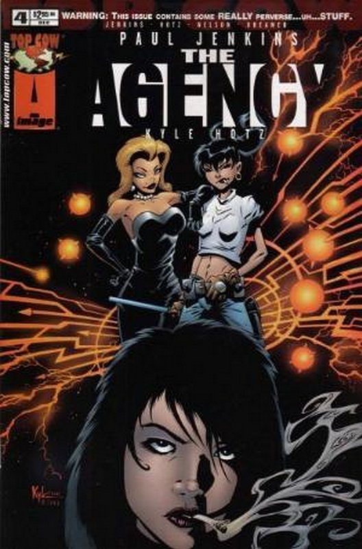 Cover of Agency (Vol 1) The #4. One of 250,000 Vintage American Comics on sale from Krypton!