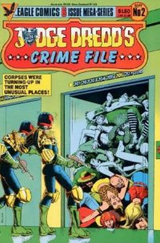 Cover of Judge Dredd: Crime File (1985 Ltd) #2. One of 250,000 Vintage American Comics on sale from Krypton!