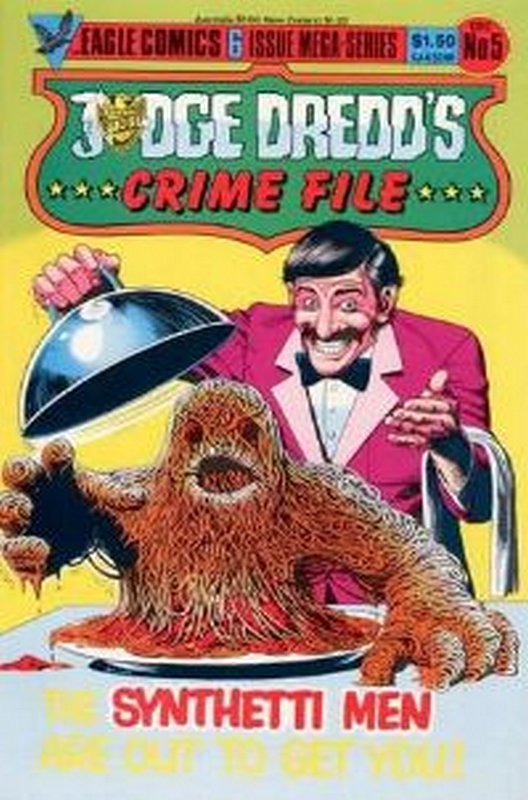 Cover of Judge Dredd: Crime File (1985 Ltd) #5. One of 250,000 Vintage American Comics on sale from Krypton!