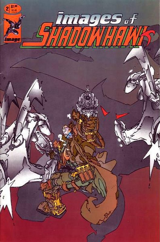 Cover of Shadowhawk (1993 Ltd) Images of #2. One of 250,000 Vintage American Comics on sale from Krypton!