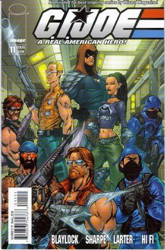 Cover of GI Joe (Image) #11. One of 250,000 Vintage American Comics on sale from Krypton!