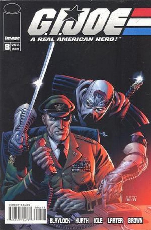 Cover of GI Joe (Image) #8. One of 250,000 Vintage American Comics on sale from Krypton!
