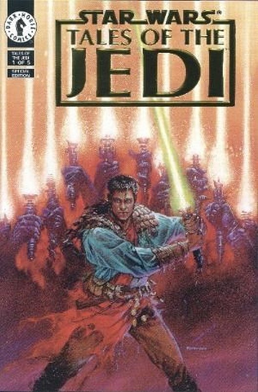 Cover of Star Wars: Tales of the Jedi (1993 Ltd) #1. One of 250,000 Vintage American Comics on sale from Krypton!