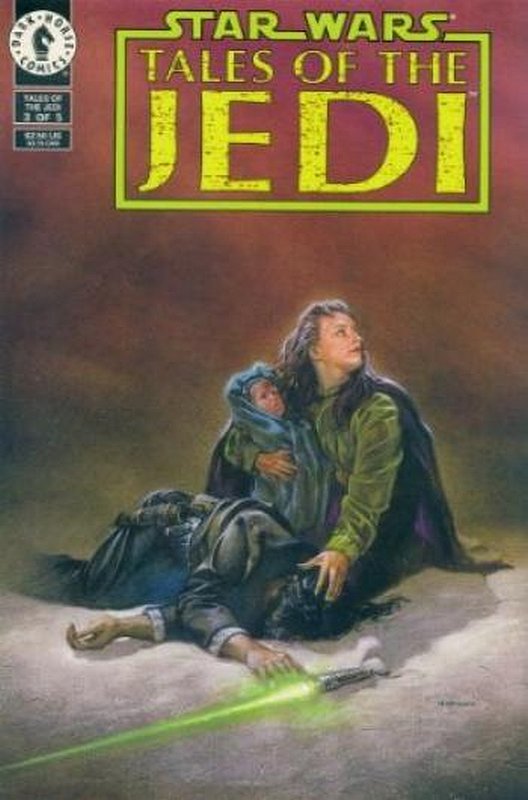 Cover of Star Wars: Tales of the Jedi (1993 Ltd) #3. One of 250,000 Vintage American Comics on sale from Krypton!