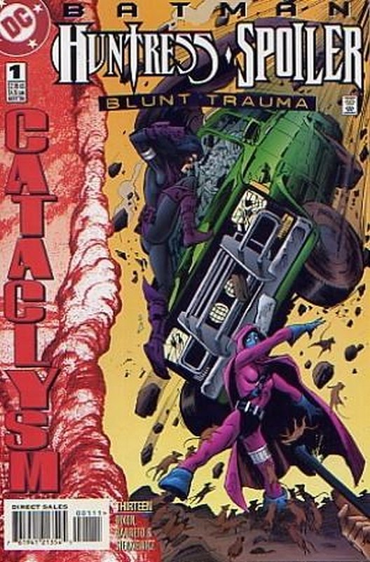 Cover of Batman/Huntress/Spoiler: Blunt Trauma #1. One of 250,000 Vintage American Comics on sale from Krypton!