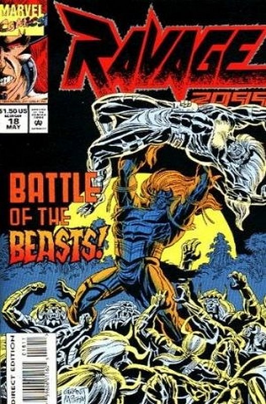 Cover of Ravage 2099 (Vol 1) #18. One of 250,000 Vintage American Comics on sale from Krypton!