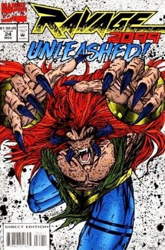 Cover of Ravage 2099 (Vol 1) #24. One of 250,000 Vintage American Comics on sale from Krypton!