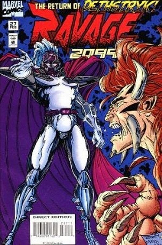 Cover of Ravage 2099 (Vol 1) #27. One of 250,000 Vintage American Comics on sale from Krypton!