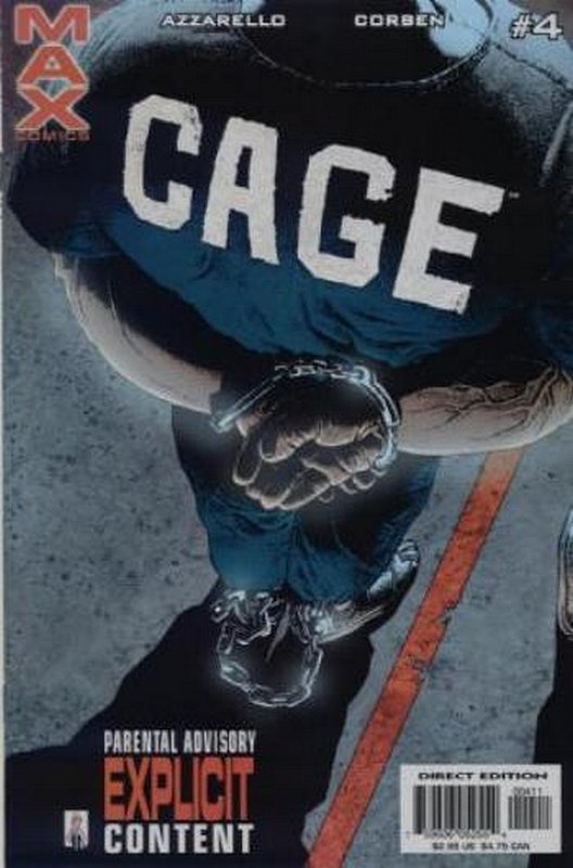 Cover of Cage (Vol 2) #4. One of 250,000 Vintage American Comics on sale from Krypton!